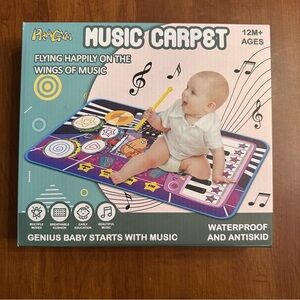 Baby Musical Mat Carpet with keyboard and drum side